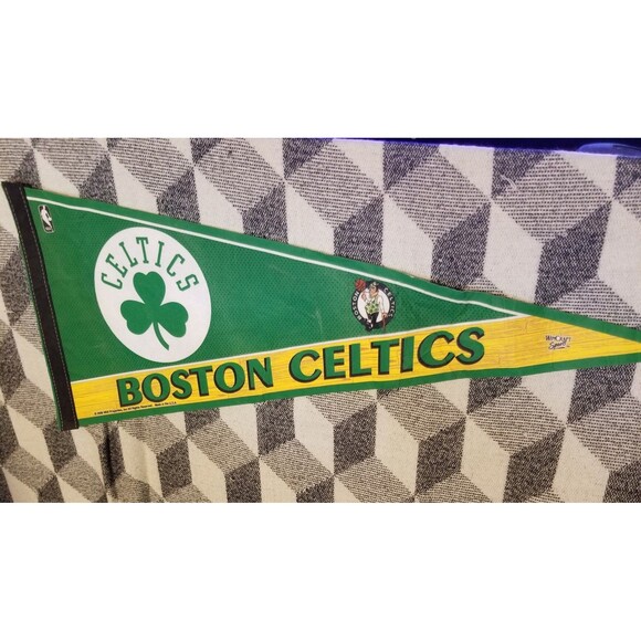 Boston Celtics 2008 NBA Basketball team 30 x 12 Felt Pennant, made in USA - Picture 2 of 10